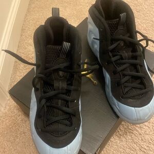 Black and Light Blue Sneakers